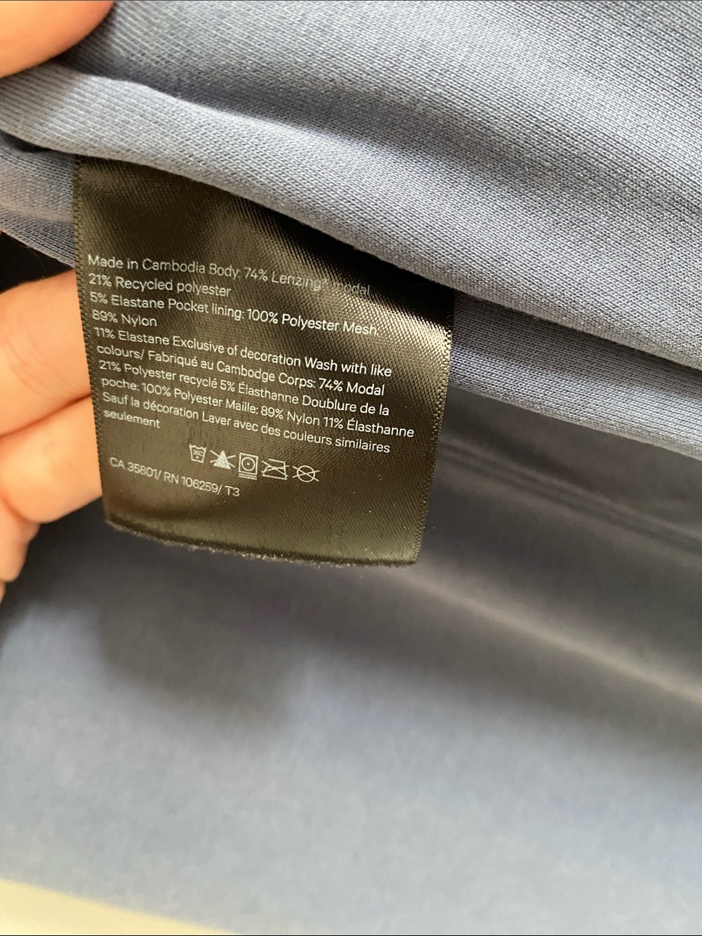 lululemon athletica Sleeveless V-Neck jumpsuit in Slate Blue - Picture 4 of 12